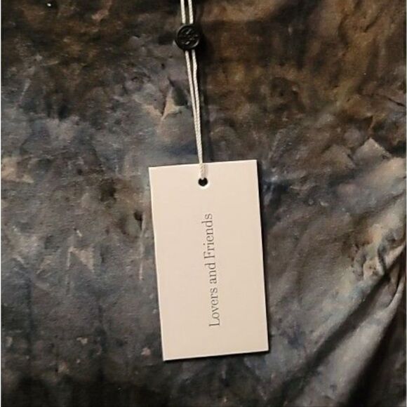 Lovers and Friends Bodysuit in Black Tie Dye Size Small - Picture 9 of 9